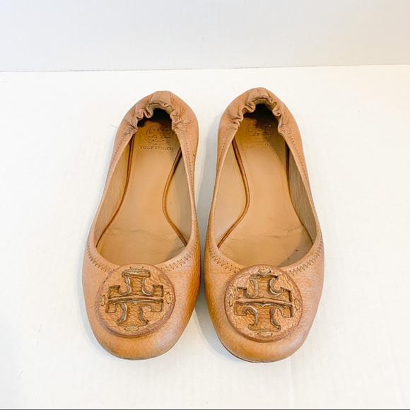 Tory Burch Shoes - Tory Burch tan size 8.5 flats